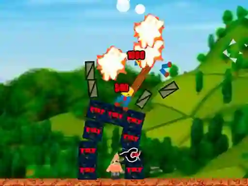 Spel Destroy the Village på nätet