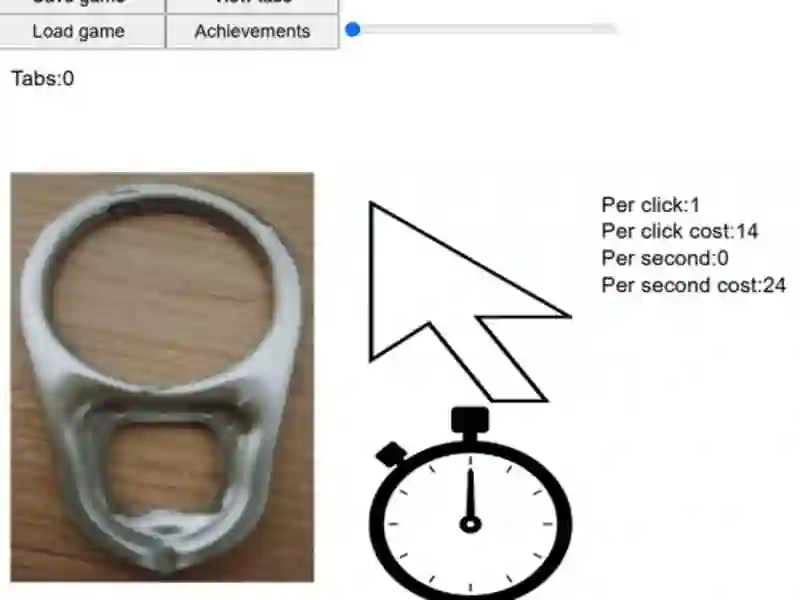 Spel Tabs Clicker på nätet