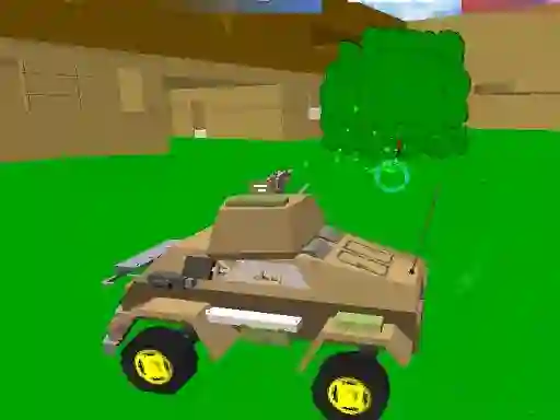 Spel Blocky Wars 3d Toonfare på nätet