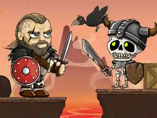Spel Vikings vs Skeletons på nätet