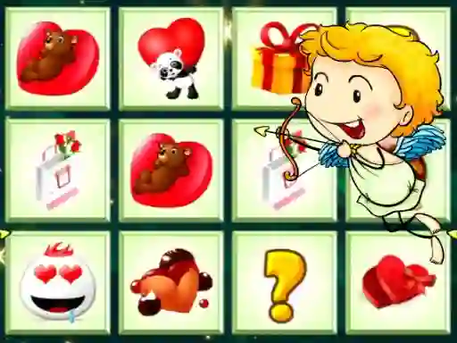 Spel Valentines Cards Match på nätet