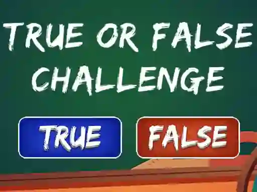 Spel  True Or False Challenge på nätet