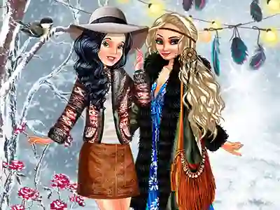 Spel Boho Winter With Princess på nätet