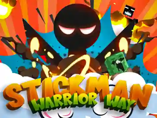 Spel Stickman Warrior Way på nätet