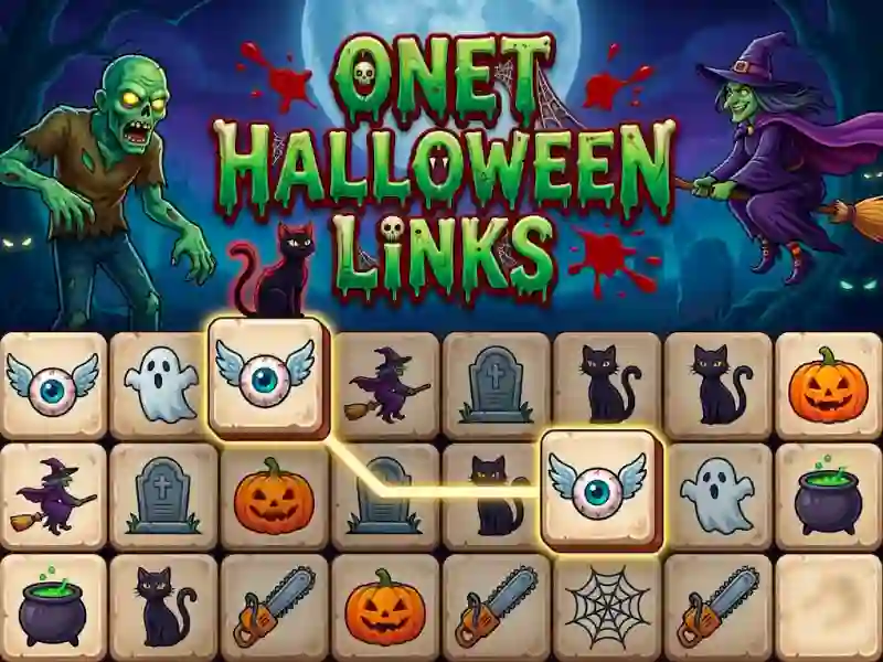 Spel ONet Halloween Links på nätet