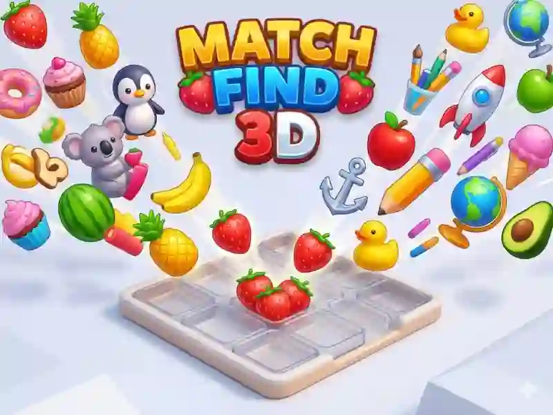 Spel Match Find 3D på nätet