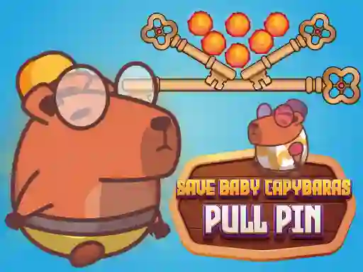 Spel Save Baby Capybaras Pull Pin på nätet