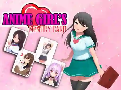 Spel Anime Girls Memory Card på nätet
