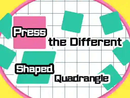 Spel Press The Different Shaped Quadrangle på nätet