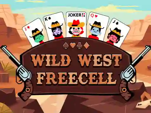 Spel Wild West Freecell på nätet