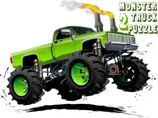 Spel Monster Truck Puzzle 2 på nätet