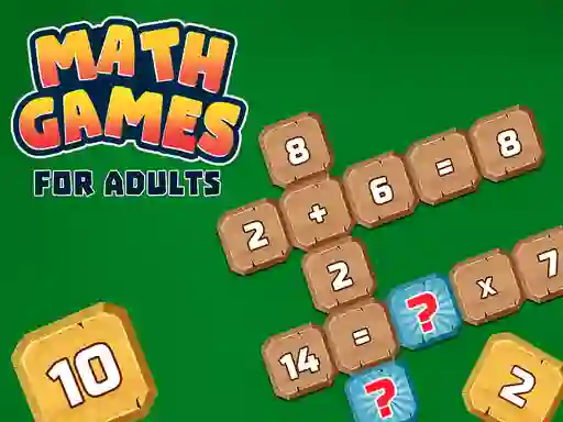 Spel Math Games for Adults på nätet