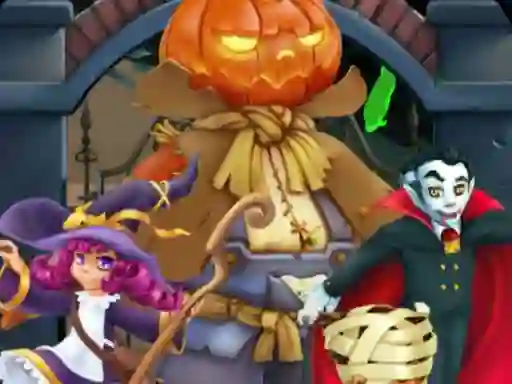 Spel Halloween Jigsaw Deluxe på nätet