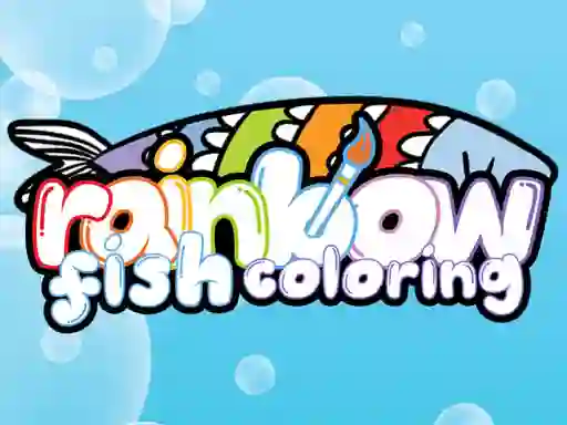 Spel Rainbow Fish Coloring på nätet