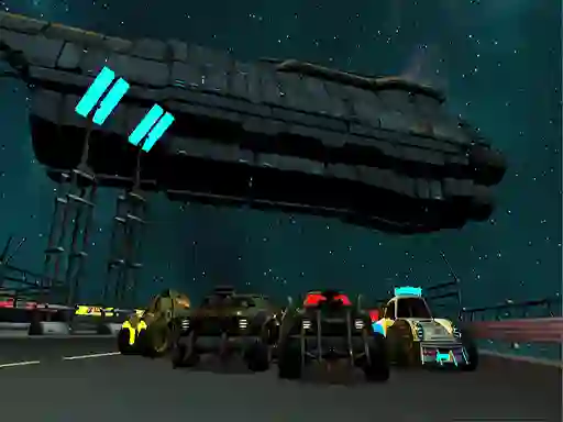 Spel Moon Car Stunt på nätet