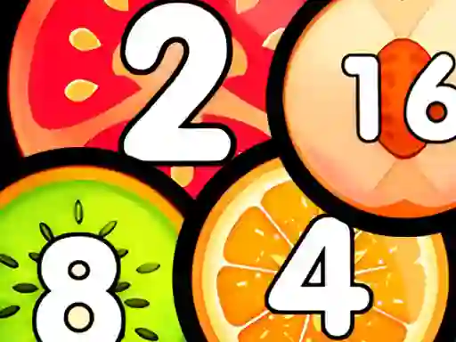 Spel Merge Balls Shooter 2048 Connect Fruits på nätet