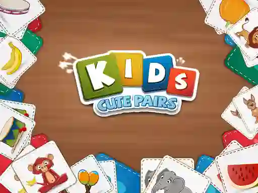 Spel Kids Cute Pairs på nätet