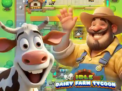 Spel Idle Dairy Farm Tycoon på nätet