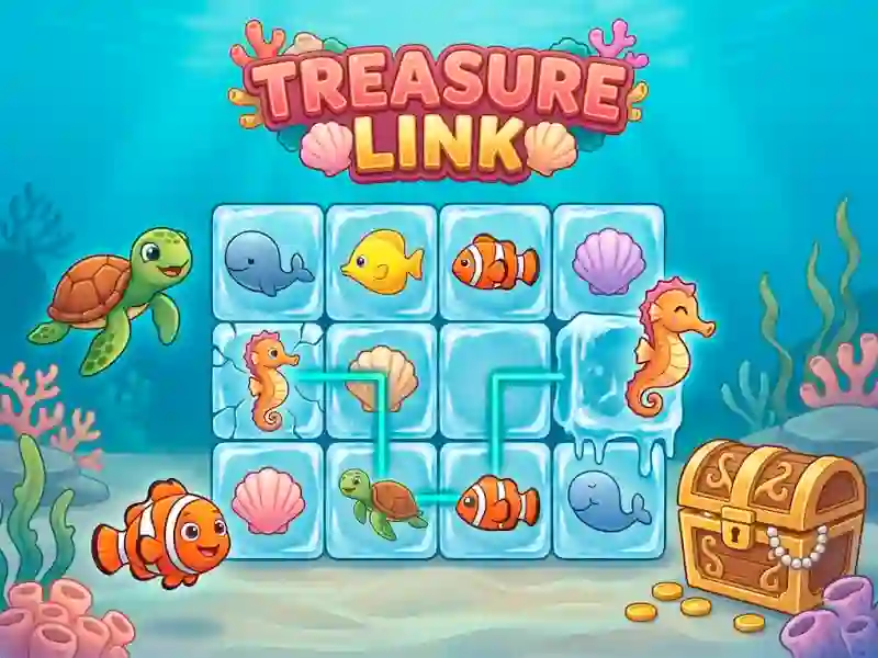 Spel Treasure Link på nätet