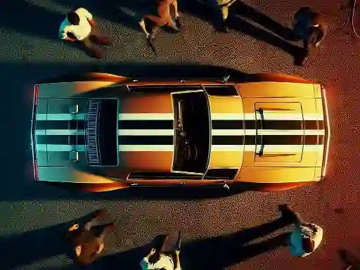 Spel GTA Car Rush på nätet