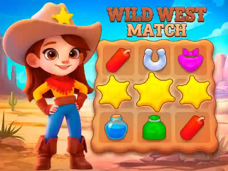 Spel Wild West Match på nätet