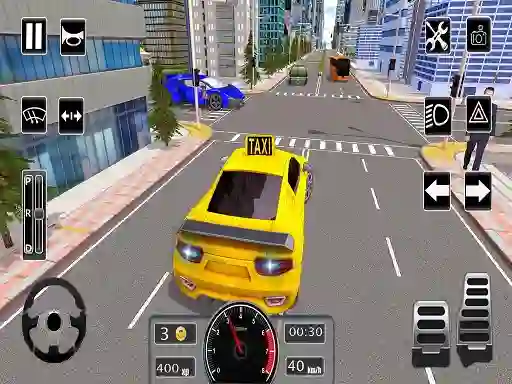 Spel Modern City Taxi Car Simulator på nätet