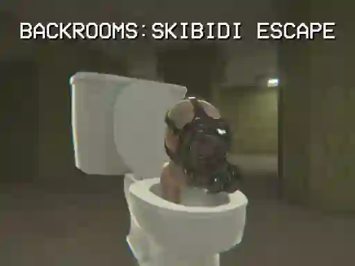 Spel Backrooms: Skibidi Escape på nätet