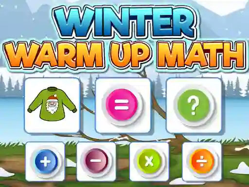 Spel Winter Warm Up Math på nätet