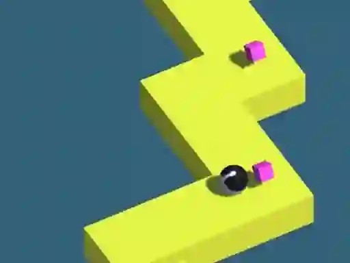Spel Zigzag Ball Dash på nätet
