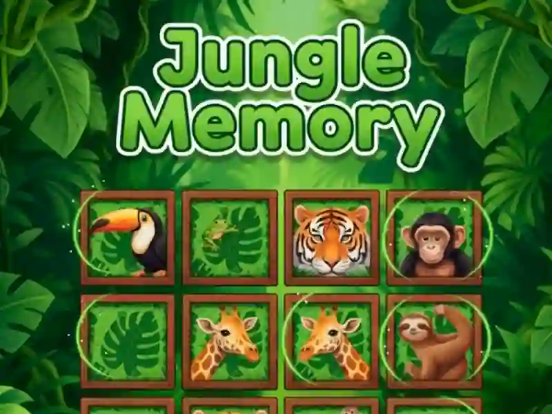 Spel Jungle Memory på nätet