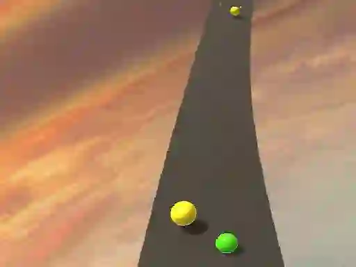 Spel Sky Ball Race på nätet