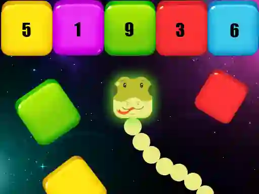 Spel Snake Blocks and Numbers på nätet