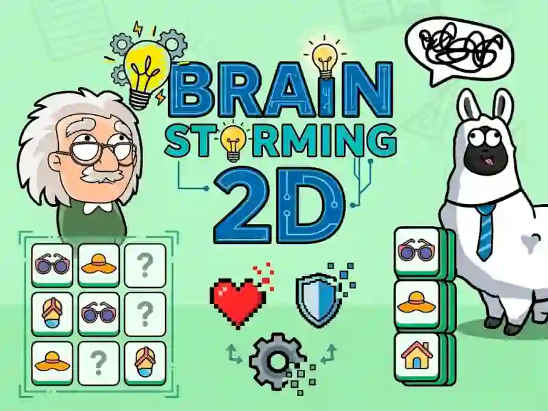 Spel Brainstorming 2D på nätet
