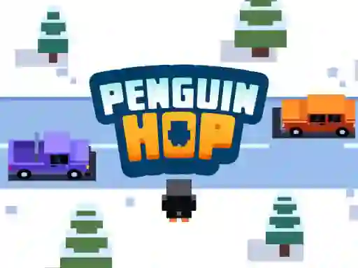 Spel Penguin Hop på nätet