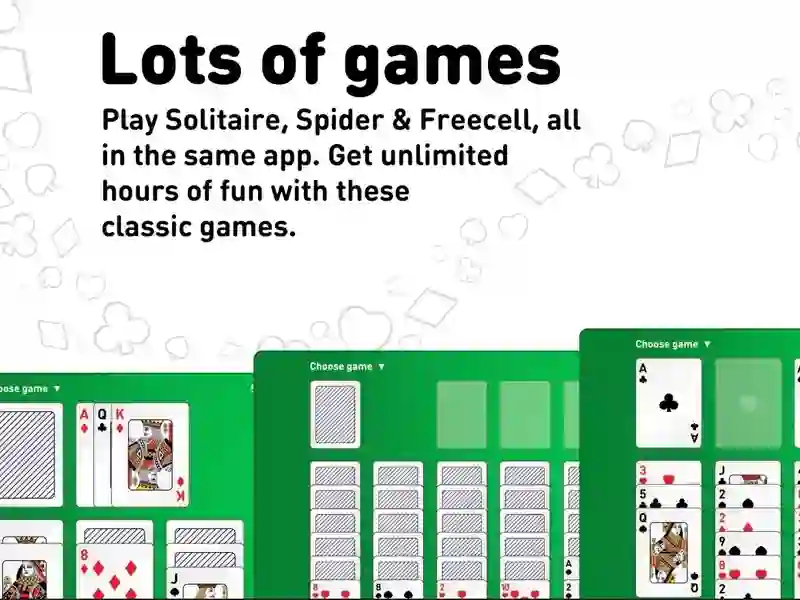 Spel Solitaire collection: klondike, spider & freecell på nätet