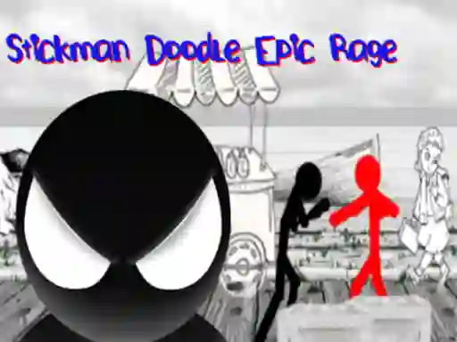 Spel Stickman Doodle Epic Rage på nätet