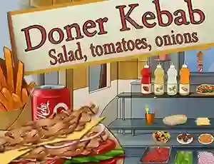 Spel Doner Kebab Salad, Tomatoes, Onions på nätet