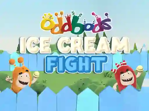 Spel Oddbods Ice Cream Fight på nätet