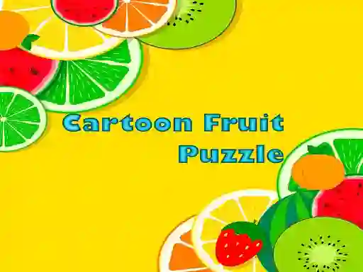 Spel Cartoon Fruit Puzzle på nätet