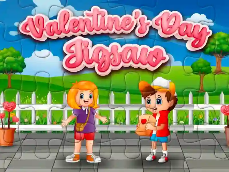 Spel Valentine Day Jigsaw på nätet