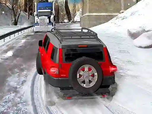 Spel Heavy Jeep Winter Driving på nätet