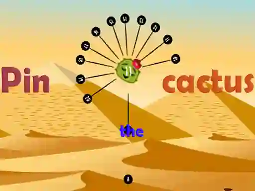 Spel Pin the cactus på nätet