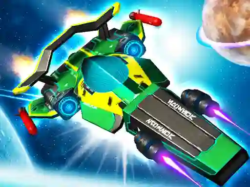 Spel Cyber Racer Battles på nätet
