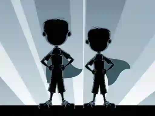 Spel Little Superheroes Match 3 på nätet