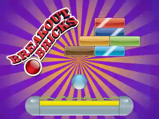 Spel Breakout Bricks på nätet