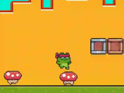 Spel Ninja Frog Adventure på nätet
