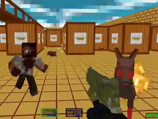 Spel Pixel Swat Zombie Survival på nätet