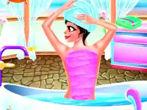 Spel Beach Back Spa Salon på nätet