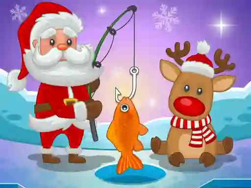Spel Santa's Christmas Fishing på nätet