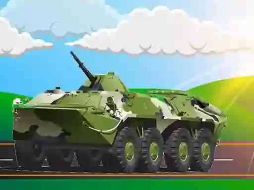 Spel Military Vehicles Jigsaw på nätet